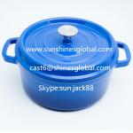 Cast Iron Enameled Cookware/Enamel Cast Iron Casserole/Round Enamel Pots