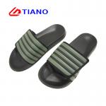 Stripes Style Soft Velcro Footbed Summer Slipper Shoes for sale