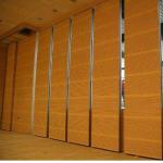 Melamine Finish Operable Office Partition Wall / Sliding Folding Partitions for sale
