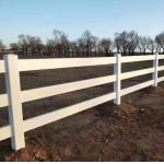 White Color Vinyl Welded Wire Mesh Fence For Paddock Horse Ranch for sale