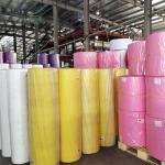 Tear Resistant Multicolour PP Spunbond Nonwoven Fabric For Surgical Gowns Lab Coats for sale