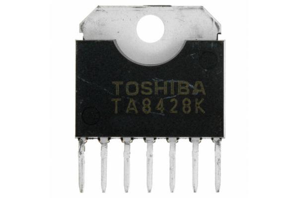 TA8428K  BIPOLAR LINEAR INTEGRATED CIRCUIT SILICON MONOLITHIC robert noyce integrated circuit