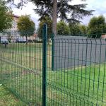 Pvc Coated 3d Bending Curved Garden Welded Wire Mesh Panel Fence Galvanized Steel for sale