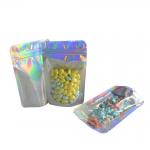 Three Side Seal Snack Food Packaging Bags Lamination Plastic Material With  for sale