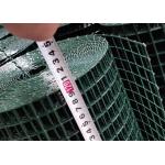3/4X3/4 SGS Green Colored Pvc Coated Welded Wire Mesh Rolls for poultry for sale
