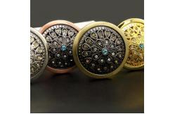 China Diamond Wall Mounted Curtain Holdbacks Drapery Tie Back Hooks supplier