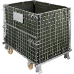TLSW Industrial Foldable Wire Mesh Containers Capactity 1000kg