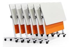 China Ebunge Sliding Office Desks Training Table Foldable Conference Tables supplier