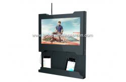 China Genevision LCD Advertising Screen Ad Player With Cell Phone Charging Station supplier