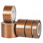 Heat Resistant Fiberglass PTFE  Adhesive Tape Self Adhesive Sealing for sale