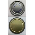 CMYK Printing Tin Free Steel / Tinplate Can Lid 0.18mm - 0.25mm for sale