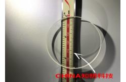 China Round Sapphire Optical Lenses For Device Viewing Window High Transmittance supplier