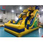 Commercial Minions Inflatable Slide Inflatable Dry Slides Outdoor for sale