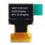 0.49 Inch OLED Display Module 64x32 Graphics Display Industrial Grade for sale