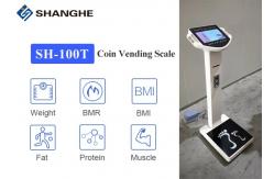 China LCD Screen Body Fat Analyzer Scale With Weight Aviation Aluminum Material supplier