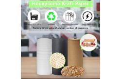 China Cushioning Sheet 80gsm Honeycomb Craft Paper Wrapping Glass Wine supplier
