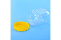 China Embossed Clear Plastic Screw Top Containers supplier