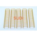 High Gloss 1-3/4 Inch Wire Spiral Binding Coils For Schoolbook for sale
