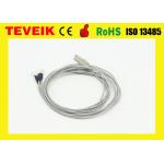 Nickle Plated Copper EEG Electrodes EEG Cable For Portable EEG Machine for sale