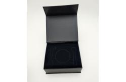 China Rigid Paper Caviar Gift Set Book Shape Grade With Sponge Inner Tray supplier