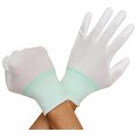 Assembly Inspection Precision Work Palm PU Coated Anti Static ESD Safe Gloves ESD Palm Fit Gloves for sale