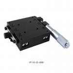 Manual Displacement X Axis Rack And Pinion Table With Micrometer Head for sale