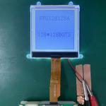RYG128128A Graphic LCD Module Monochrome Stn Gray 128x128 FPC for sale