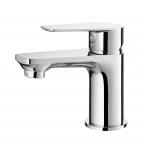 Deck Mounted Brass Wash Basin Faucet Single Lever Scratches Resistance for sale