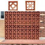 Hotel Exterior Clinker Ceramic Wall Bricks Decorative Terracotta Screen Wall Blocks for sale