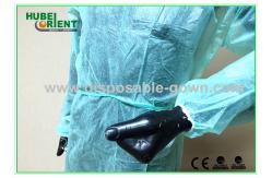 China Splash Resistance Medical Isolation Gown For Disposable Use  With Elastic Wrist supplier