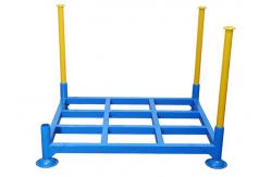China Powder Coating Steel Stackable Warehouse Racks Pallet Heavy Duty supplier