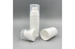China PP 75ml 50ml White Airless Pump Bottles Lotion No Pollution With Snap supplier