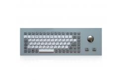 China IP65 Compact Industrial Keyboard With Trackball Silicone Keys supplier