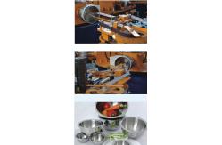 China Automatic Feeder Sand Belt Custom Length Metal Plate Deburring Surface for cookware supplier