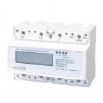 3P4W Multi Tariff Din Rail KWH Meter Time Sharing Billing Digital Energy Meter for sale