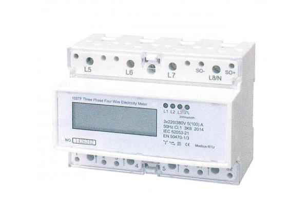 3P4W Multi Tariff Din Rail KWH Meter Time Sharing Billing Digital Energy Meter