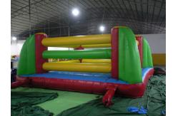 China Inflatable Gladiator Duel Ring Amusement Park With PVC Tarpaulin supplier