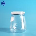 Pagoda Style Clear Plastic Cans Dry Food Keep Plastic Biscuit Containers for sale