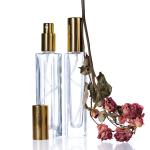 Luxury Design 50ml 100ml Glass Empty Refillable Spray Perfume Bottle for sale