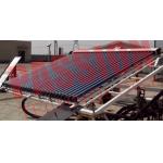 Easy Maintenance Heat Pipe Solar Collector Free Standing Wall Mounting