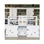 Corrosion Resistant Polypropylene Lab Bench Furniture With Caster Wheels for sale