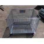Medium Duty 50X50mm Industrial Wire Mesh Containers Bins Corrosion Protection for sale