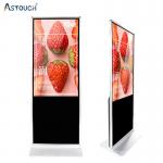 Durable 43 Inch Digital Signage Advertising Stand Alone Digital Signage 350nits for sale