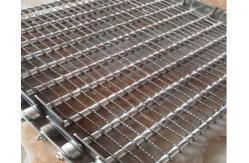China Cnc Machine Tool Perforated Stainless Mesh Conveyor Belt Antistatic supplier