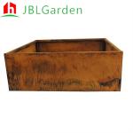 Customizable Corten Steel Flower Pots Metal Plant Pots 1500*500*600mm for sale