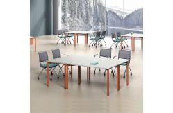 China Office Computer Table Modular Wooden Office Desk For Reading Room supplier