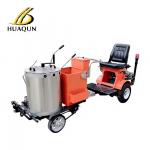 Hand Push Thermoplastic Road Marking Machine With High Capacity 100kg Tanks And Plug-in Manually Mixer Devices for sale
