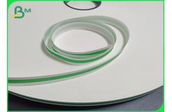 China Width 13 - 15mm FDA Food Grade Stripe Drinking Straw Paper Roll supplier