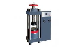 China 1000KN Cube Compression Testing Machine 750KG Electric Ball Screw Adjusting supplier
