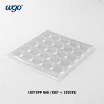 WGO die cut reusable clear adhesive dot No residue and washable for sale